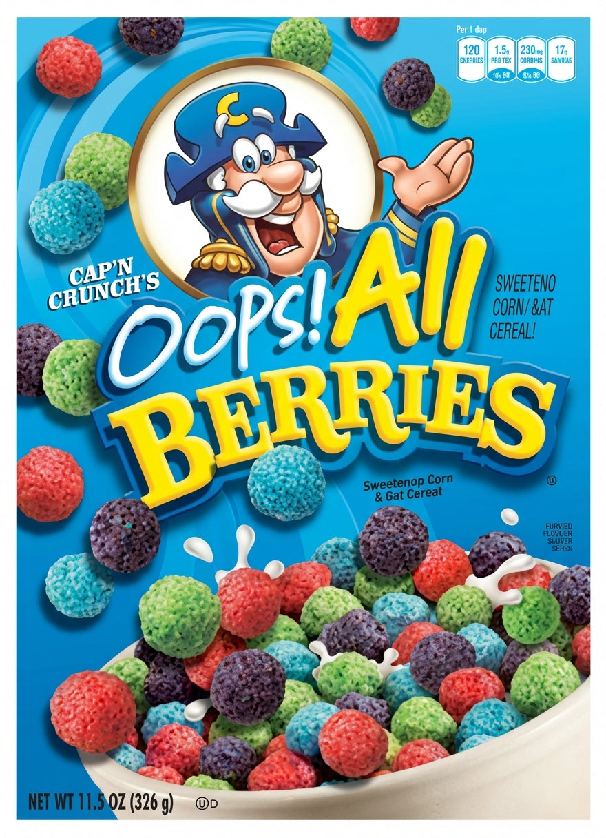 Cap'N Crunch'S Oops! All Berry 11.5Oz - World Food Shop