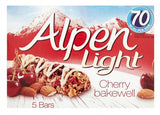 Alpen Light Cherry Bakewell Cereal Bars 5x95g - World Food Shop