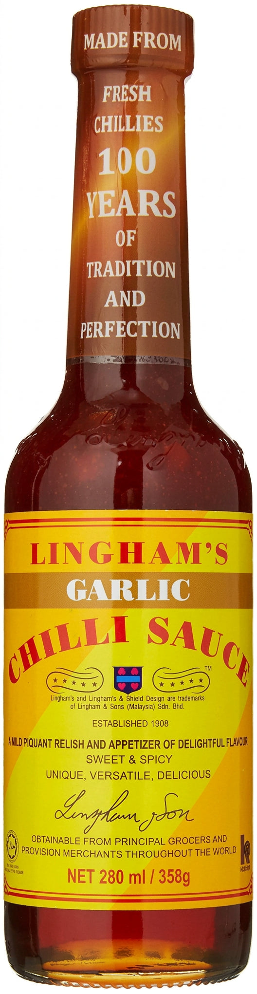Linghams - Garlic Chilli Sauce 280Ml - World Food Shop