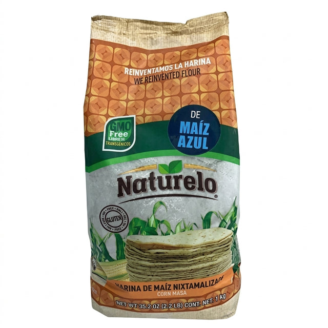 Naturelo Harina De Maiz Azul 1Kg - World Food Shop