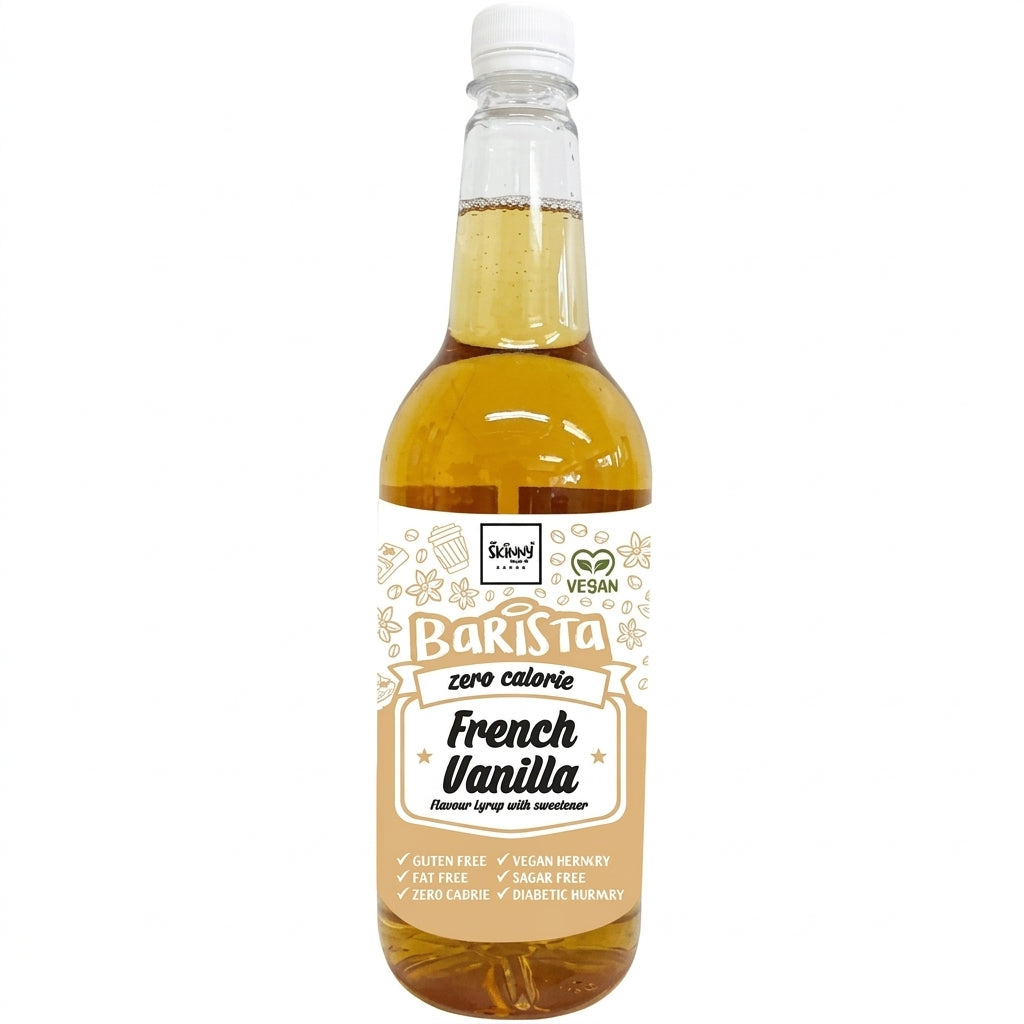 Barista French Vanilla Zero Calorie Sugar Free Coffee Syrup 1Ltr - World Food Shop