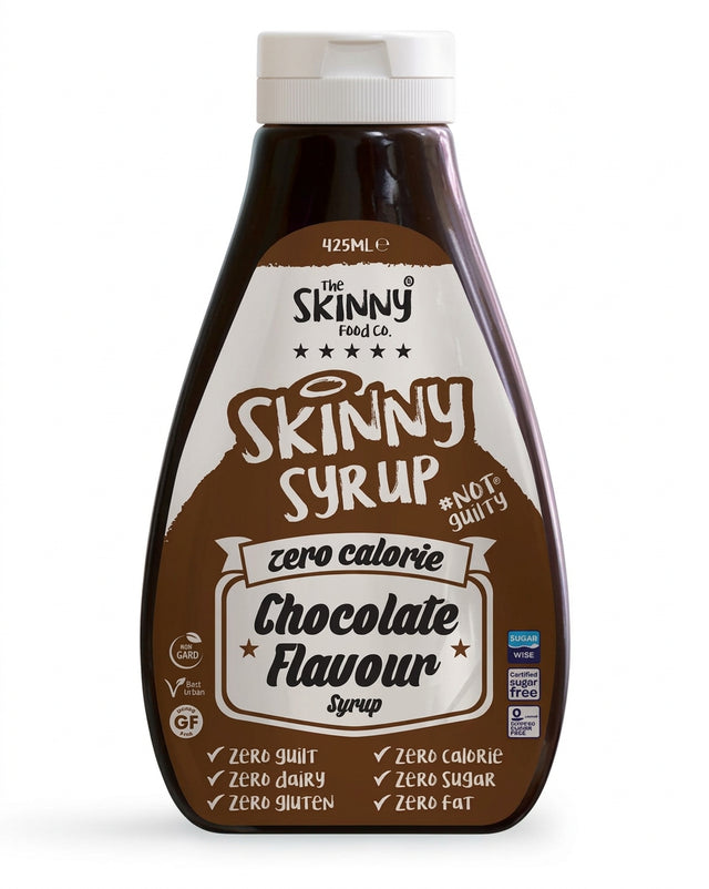 Skinny Syrup Zero Calorie Chocolate Flavour Sugar Free Skinny 425Ml - World Food Shop