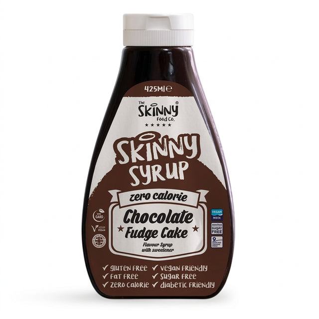 Skinny Syrup Zero Calorie Chocolate Fudge Cake Sugar Free 425Ml - World Food Shop