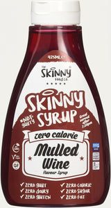 Skinny Syrup Zero Calorie Mulled Wine Sugar Free 425Ml - World Food Shop