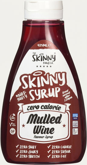 Skinny Syrup Zero Calorie Mulled Wine Sugar Free 425Ml - World Food Shop