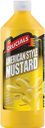 Crucials American Style Mustard 500Ml - World Food Shop