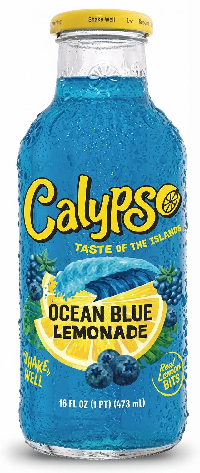 Calypso Ocean Blue Lemonade 16Oz (473Ml) - World Food Shop