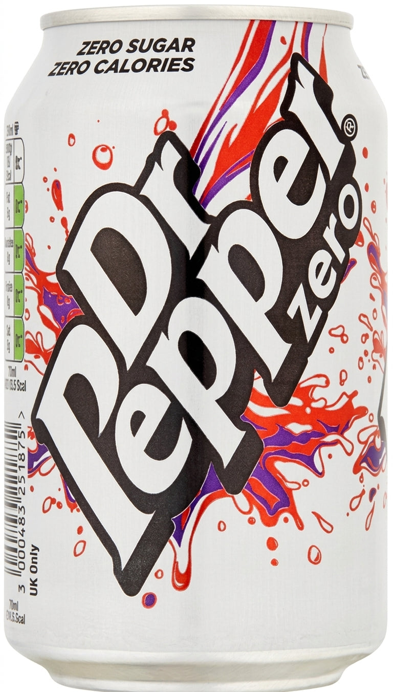 Dr Pepper Zero Cans 330Ml - World Food Shop