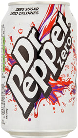 Dr Pepper Zero Cans 330Ml - World Food Shop