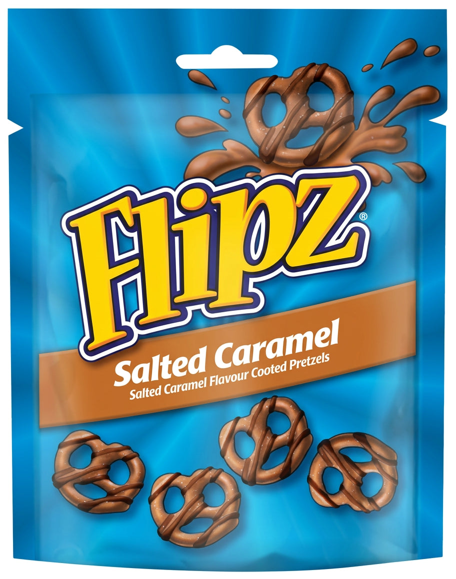 Flipz Salted Caramel Pretzels 90G - World Food Shop