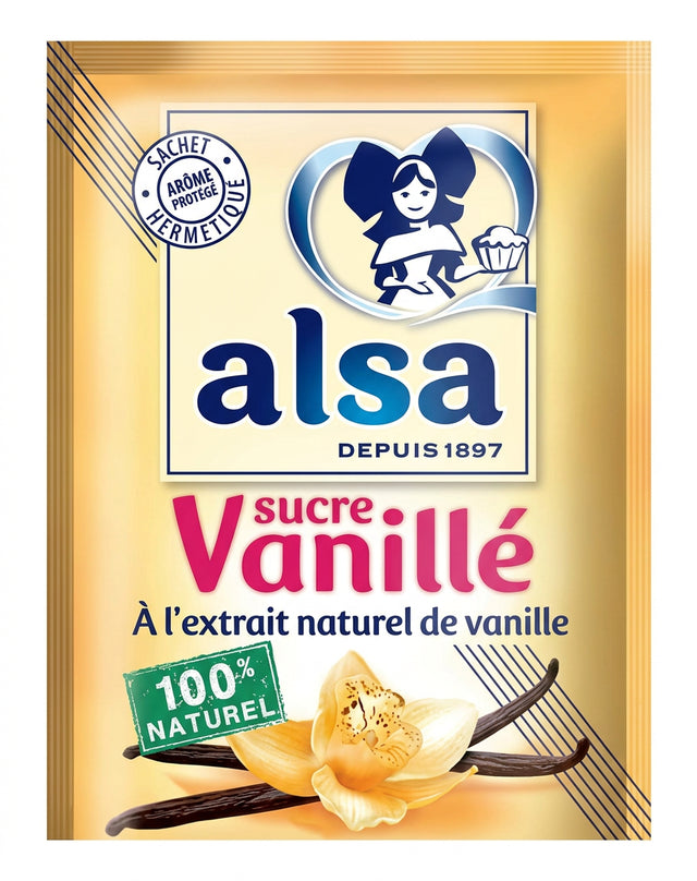 Alsa Vanilla Sugar Sachets 45G - World Food Shop