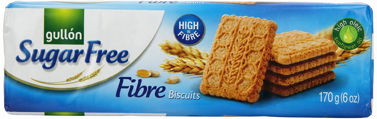 Gullon Sugar Free Fibre Biscuits 170G - World Food Shop