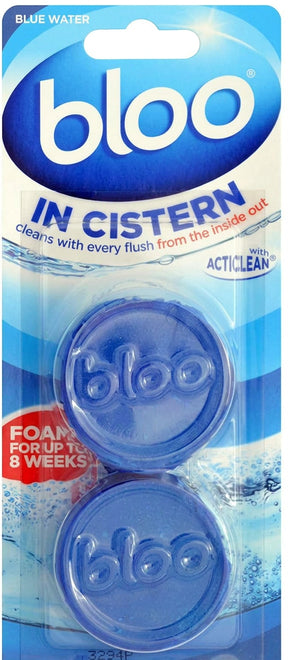 Bloo In Cistern Toilet Block Blue Twin - World Food Shop