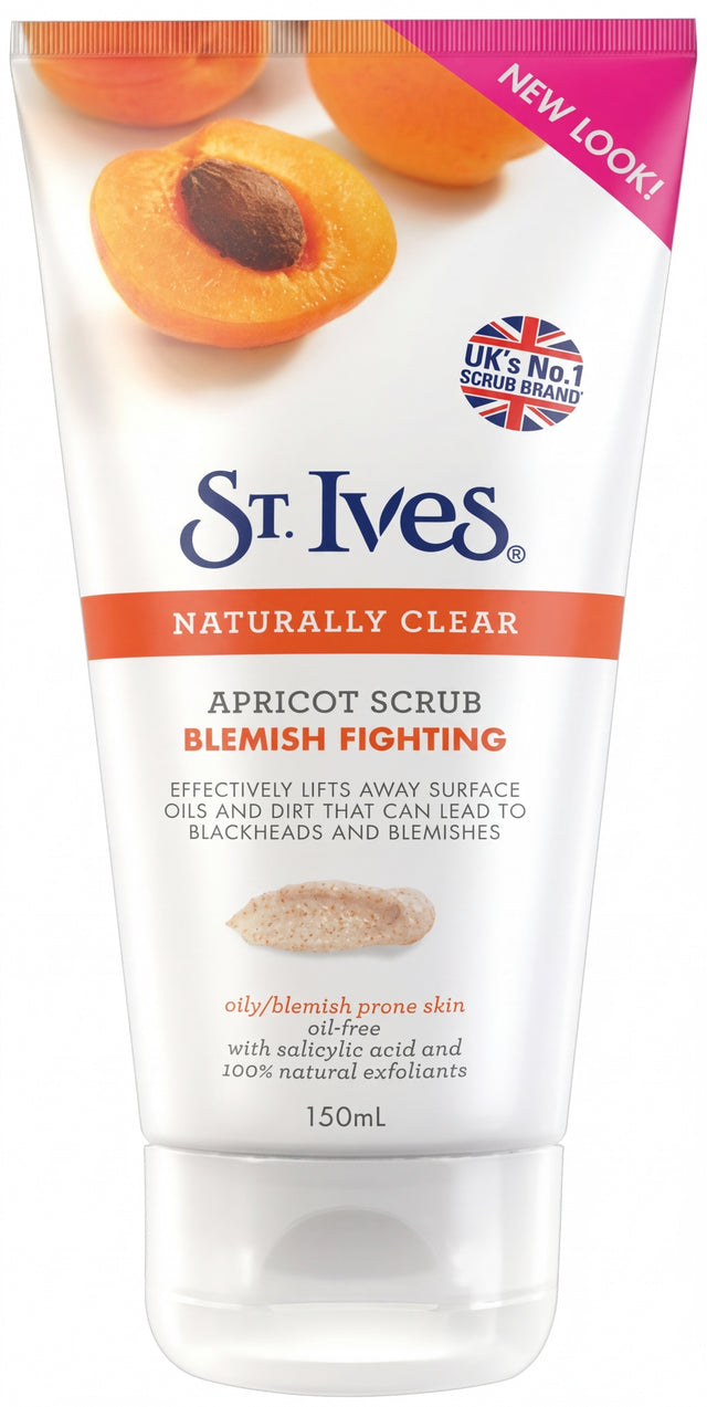 St Ives Scrub Blemish Fighting Apricot 150Ml - World Food Shop