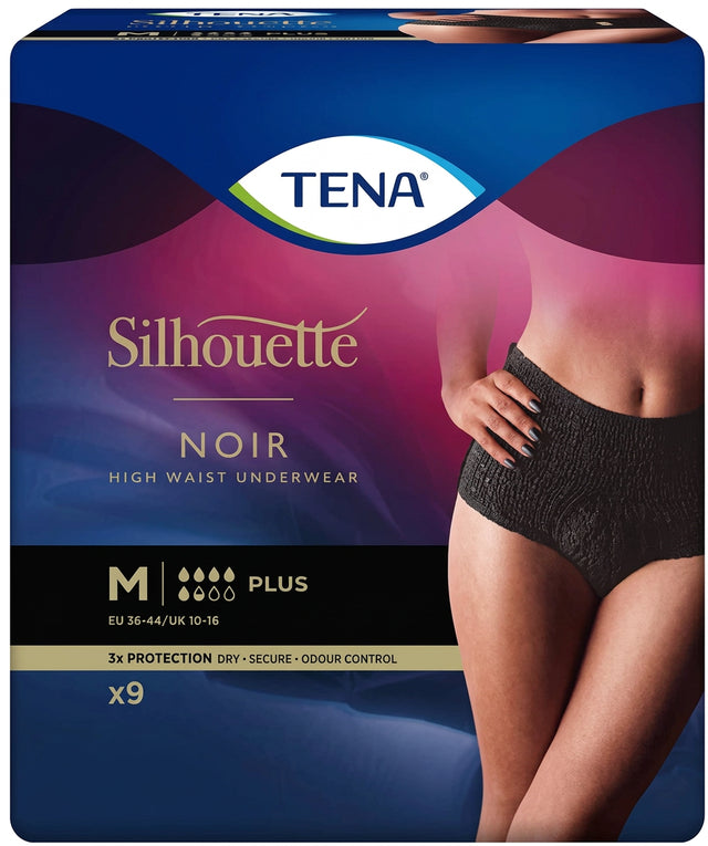 Tena Silhouette Plus Noir Bladder Medium 9S - World Food Shop