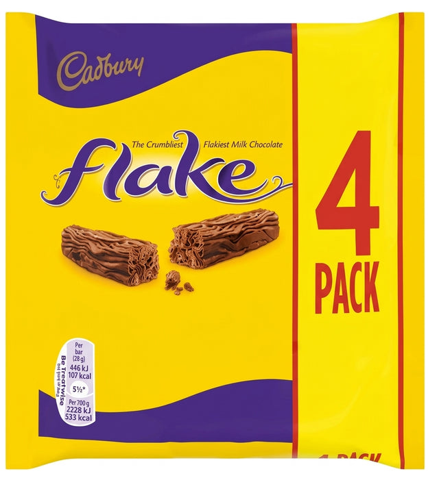Cadburys Flake 4 Pack 80G - World Food Shop