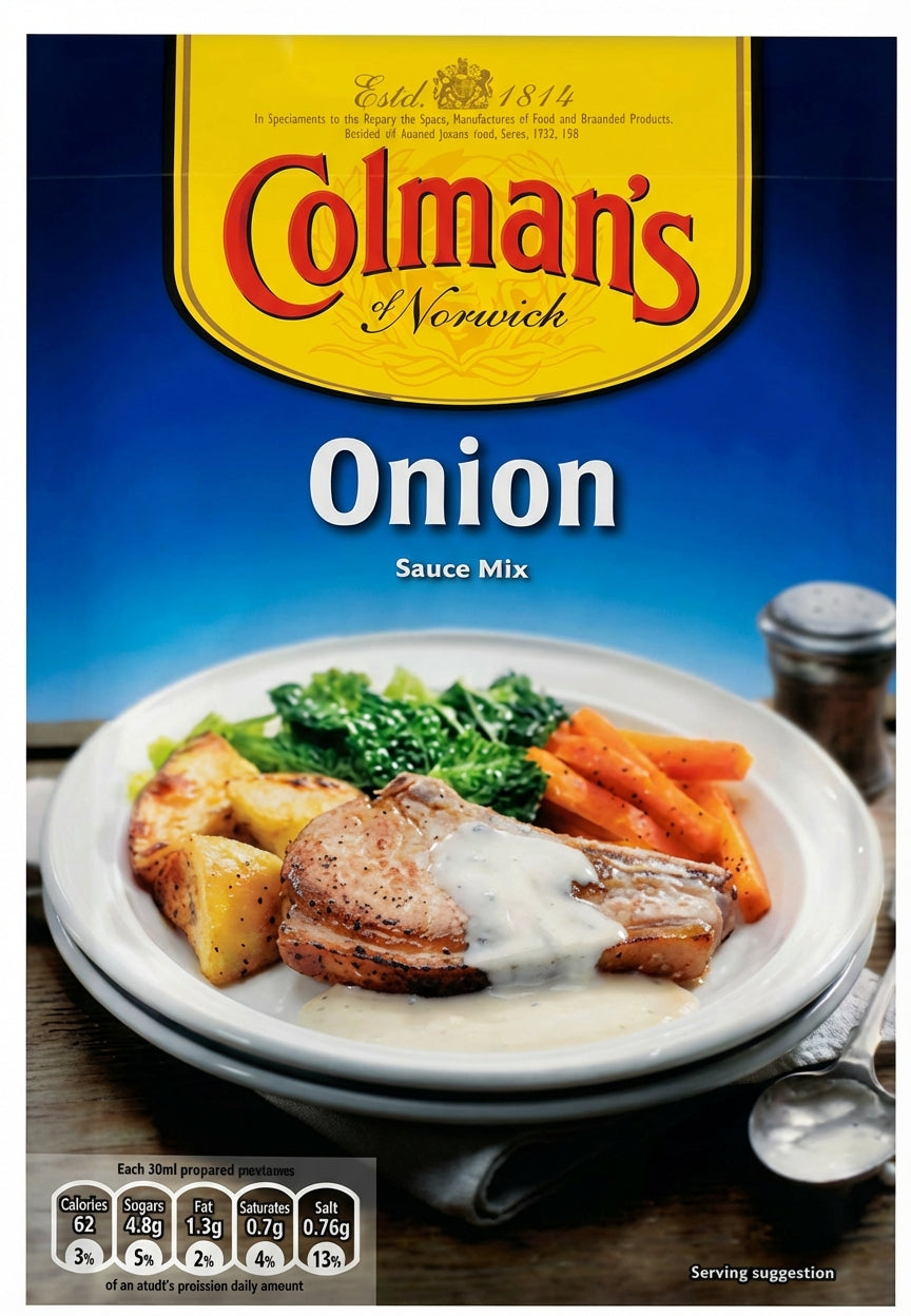 Colmans Onion Sauce Mix 35G - World Food Shop