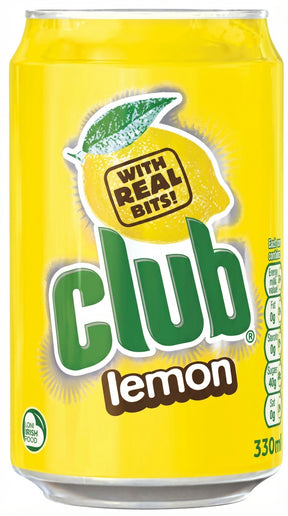 Club Cans Lemon 330Ml - World Food Shop