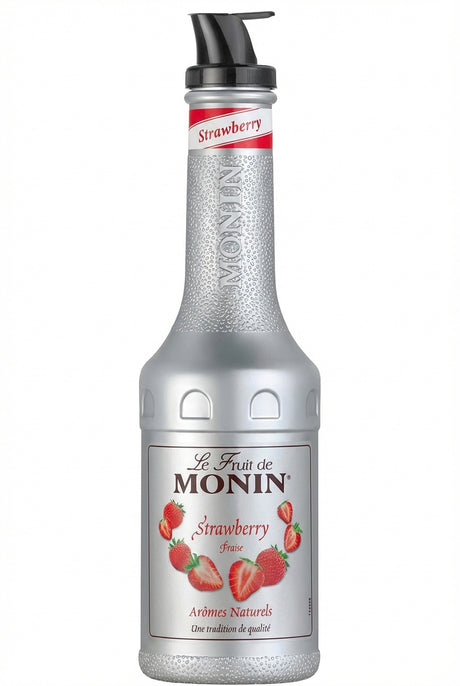 Monin Strawberry Puree 1Ltr - World Food Shop