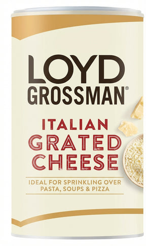 Loyd Grossman Italian Grated Cheese 80G - World Food Shop