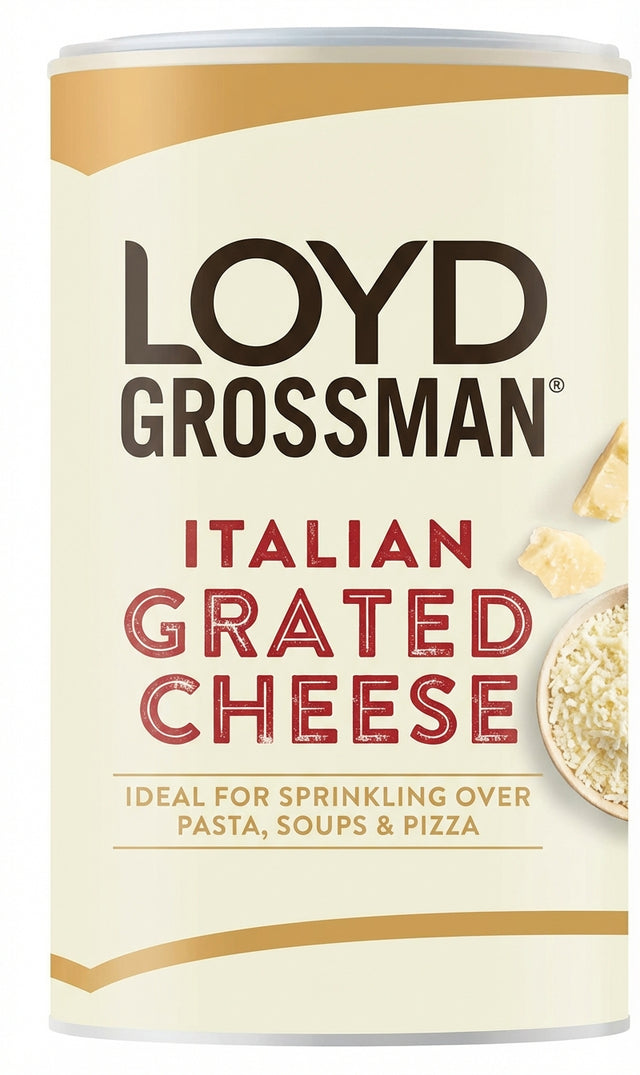 Loyd Grossman Italian Grated Cheese 80G - World Food Shop