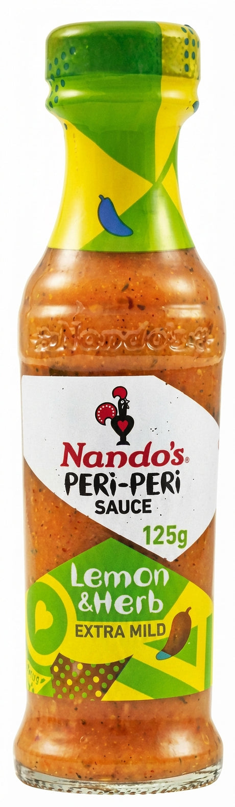 Nandos Lemon & Herb Extra Mild Peri-Peri Sauce 125G - World Food Shop