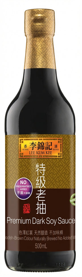 Lee Kum Kee Premium Dark Soy Sauce 500Ml - World Food Shop