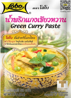 Lobo Green Curry Paste 50G - World Food Shop
