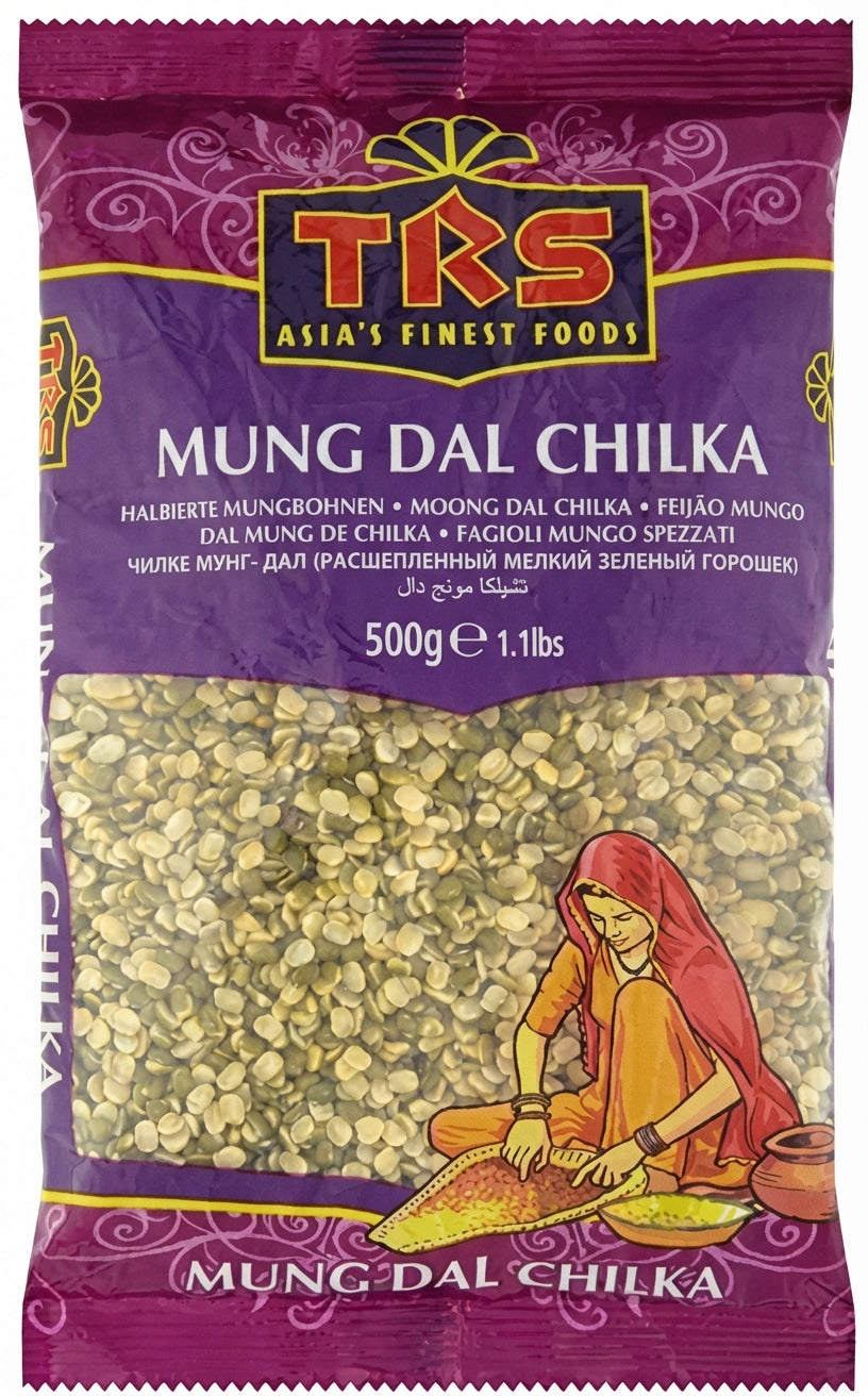 TRS Mung Dal Chilka 500G - World Food Shop