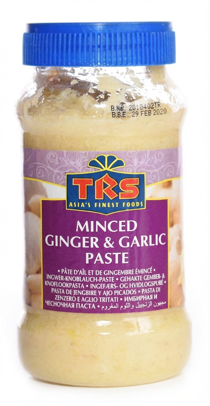 TRS Minced Ginger & Garlic Paste 300G - World Food Shop