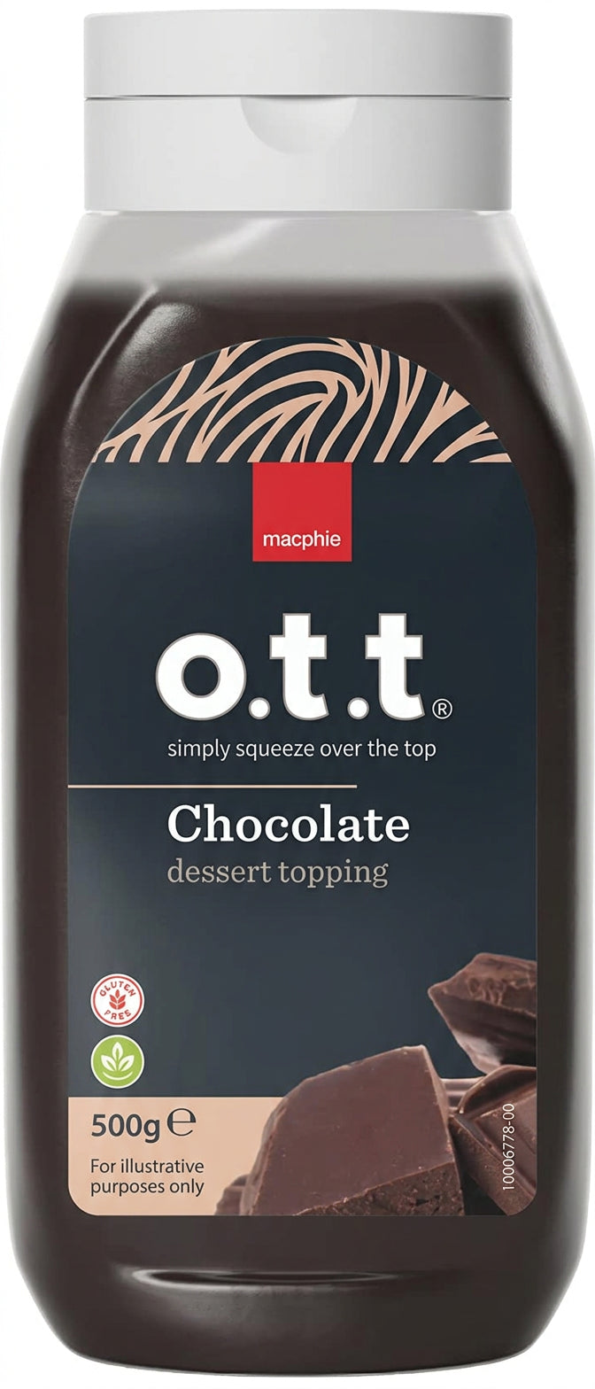 Macphie O.T.T Chocolate Dessert Topping 500G