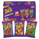 Takis Tortilla Chips Variety Pack (2Oz) - 24 Pack