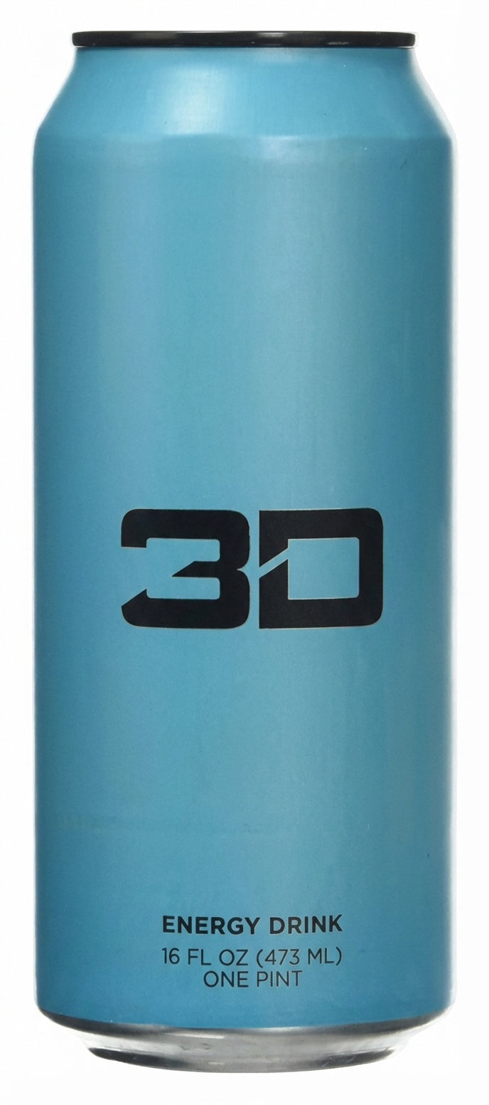 3D Energy Berry Blue 473ML