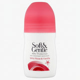 Soft & Gentle Roll On Deodorant Wild Rose & Vanilla 50ml