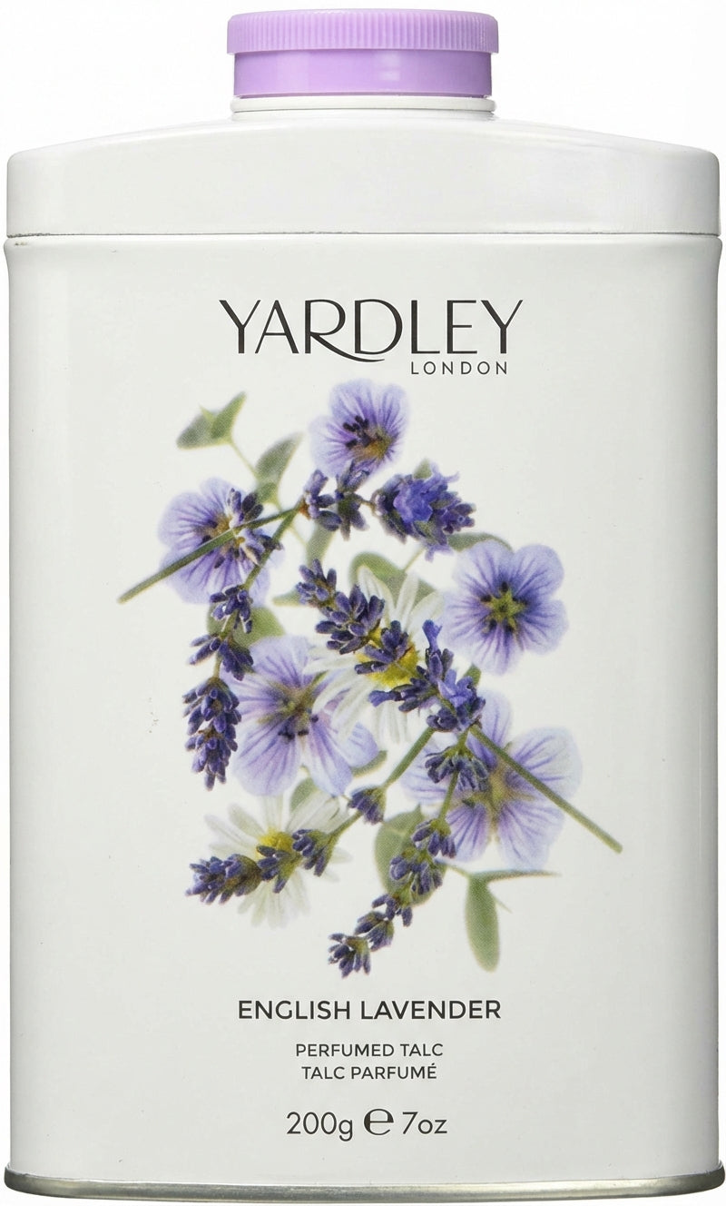 Yardley English Lavender Talc Tin 200G