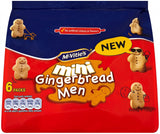 McVities Mini Gingerbread Men 6 Pack (114G)