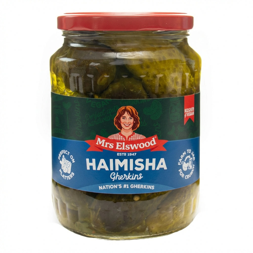 Mrs Elswood Haimisha Cucumbers 670G