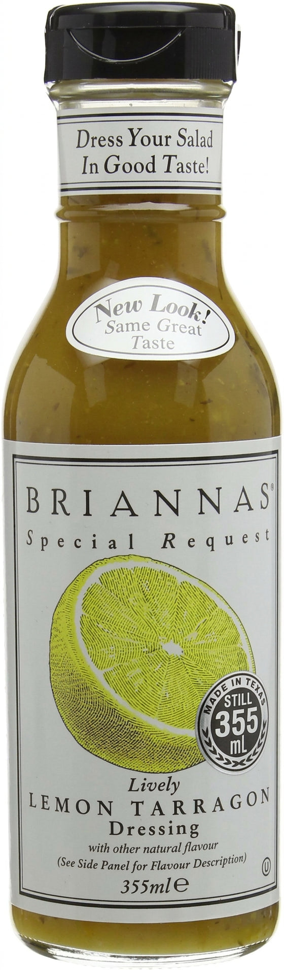 Briannas Lemon Tarragon Dressing 355ML