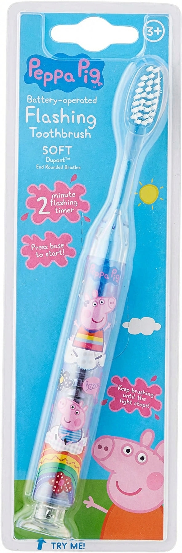 Peppa Pig Flashing Soft Toothbrush 3+
