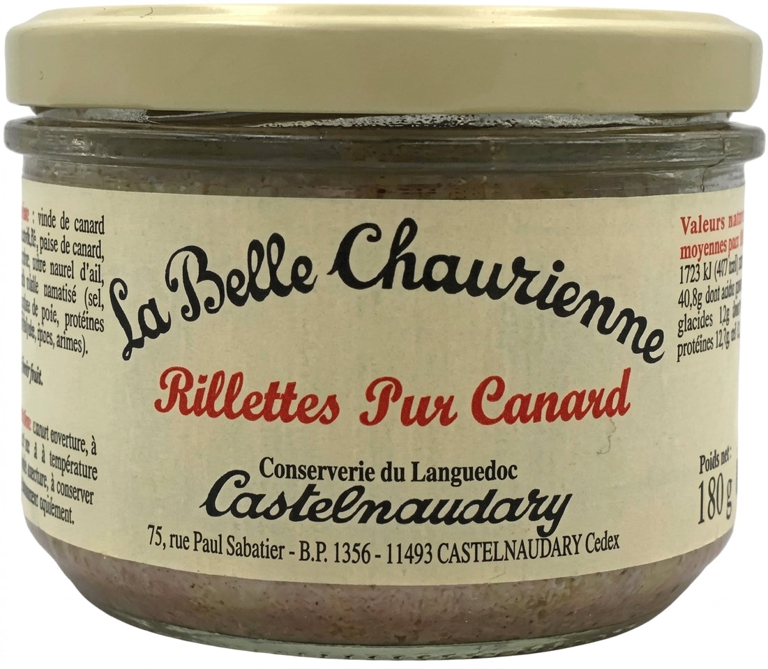 La Belle Chaurienne Pure Duck Rillettes 180G