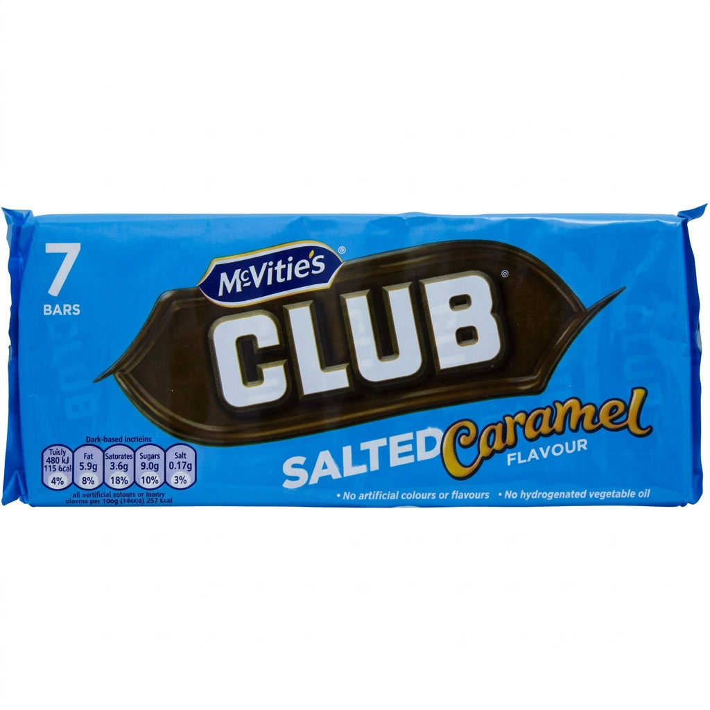 Mcvities Club Salted Caramel 7Pk
