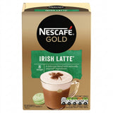 Nescafe Gold Irish Latte Instant Coffee, 8 Sachets