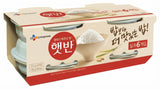 CJ Microwavable White Cooked Rice 6x210G