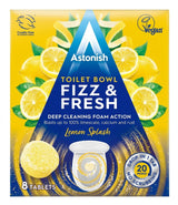 Astonish Lemon Fizz & Fresh Toilet Bowl Tablets 8s