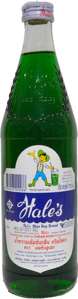 Hales Blue Boy Cream Soda Syrup 710ML