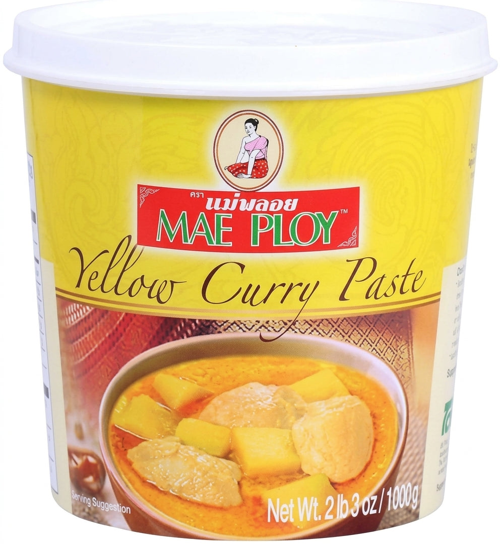 Mae Ploy Yellow Curry Paste 1KG (Case of 12)