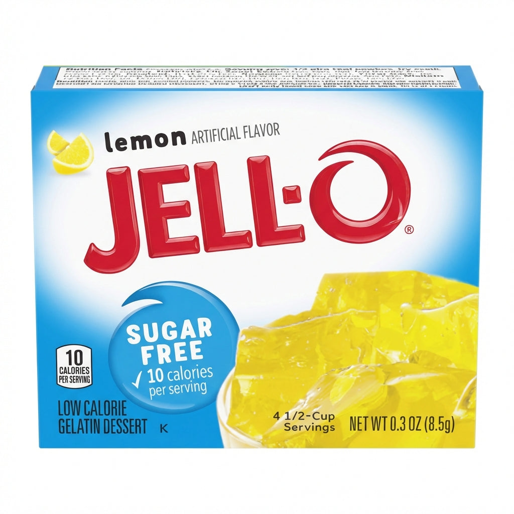 Jell-O Sugar Free Lemon 0.3oz