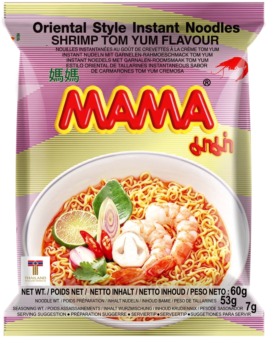 Mama Noodle Tom Yum Shrimp 55G