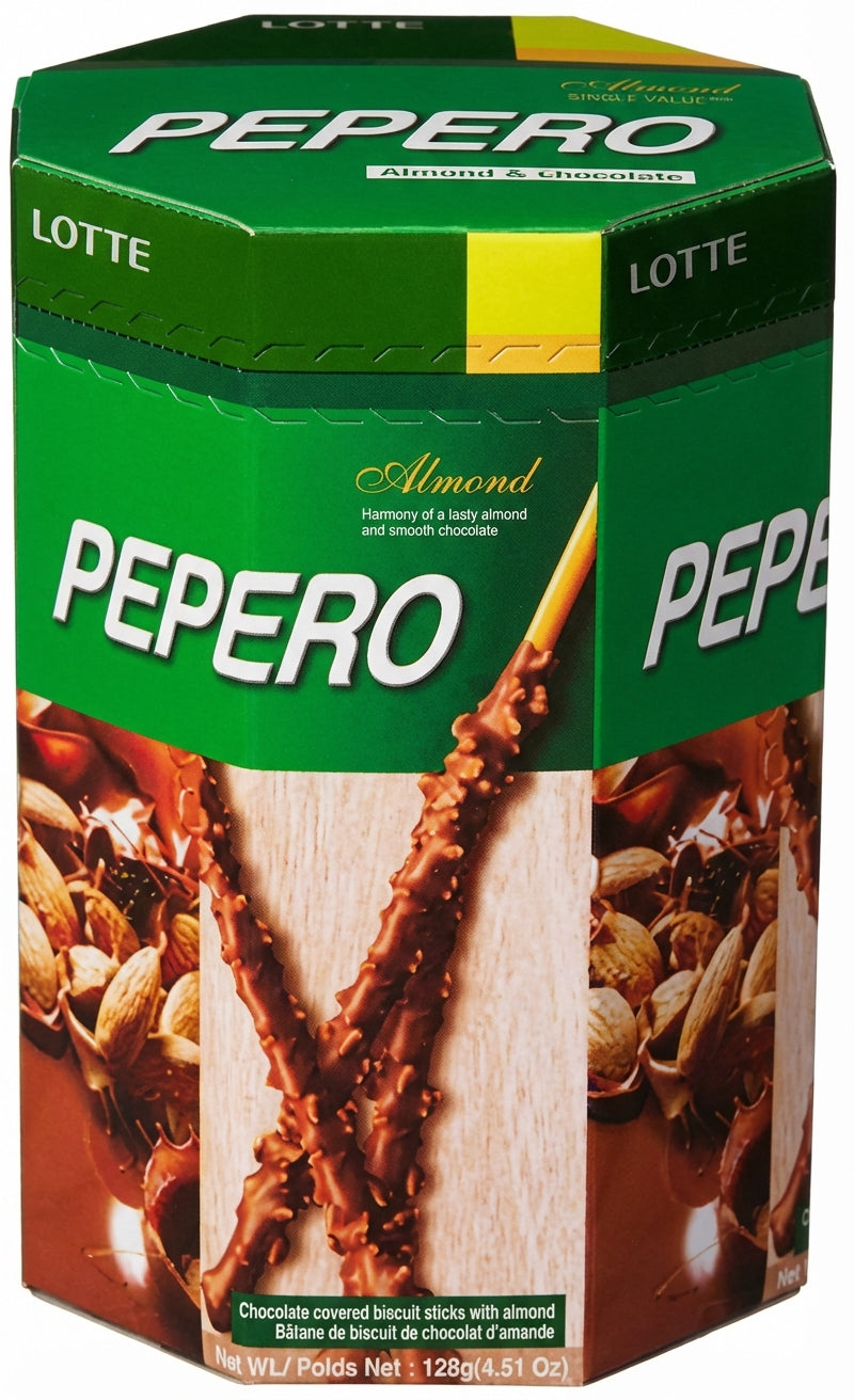 Lotte Pepero Almond Multi Pack 128G