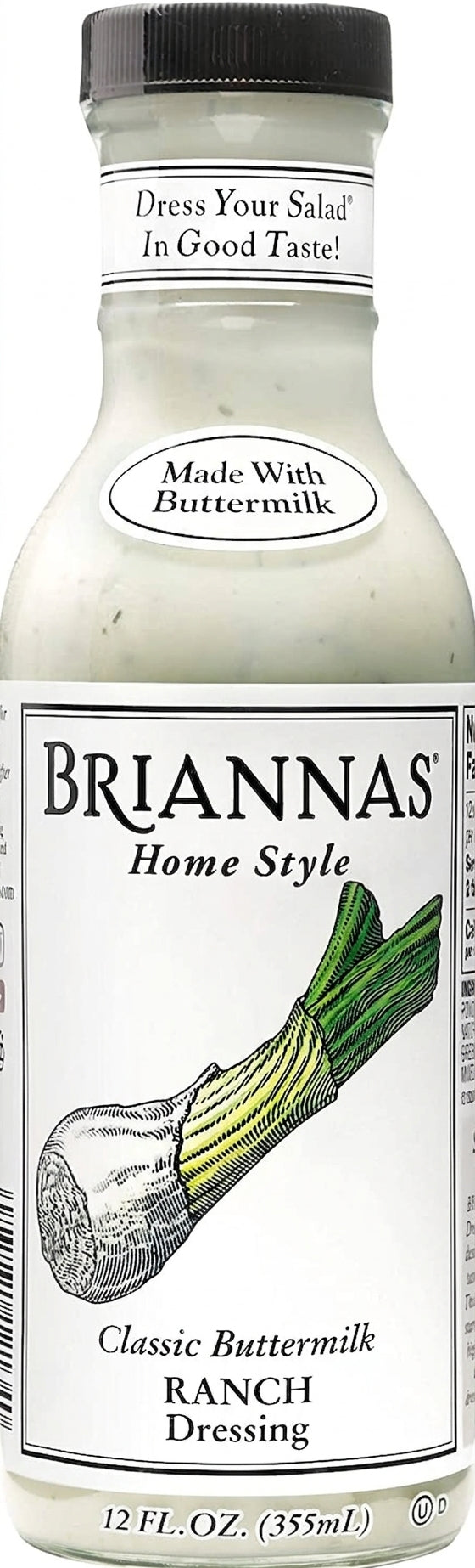 Briannas Ranch Dressing 355ML